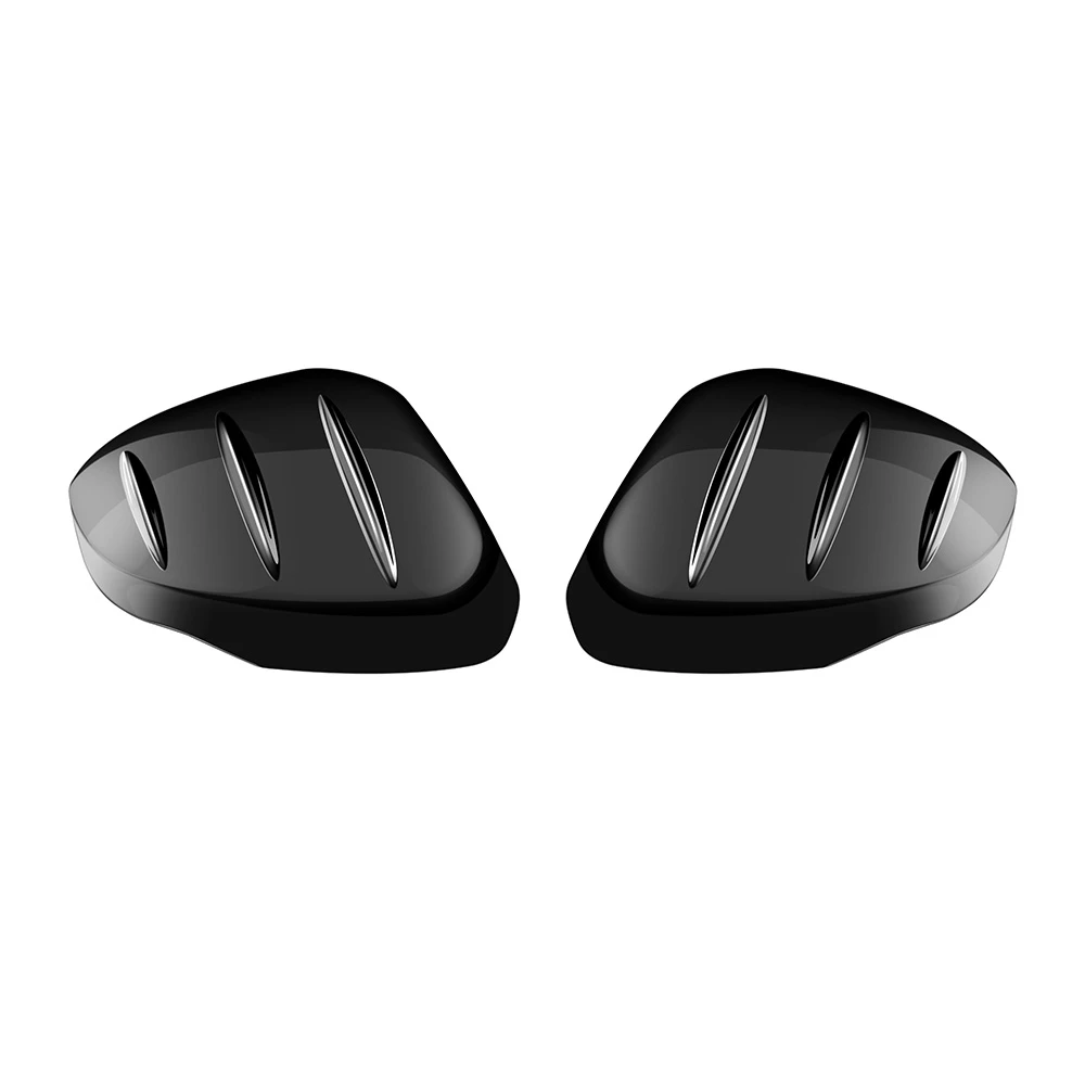 

Car Glossy Black Rearview Side Glass Mirror Cover Trim Frame Mirror Caps for Honda HRV HR-V Vezel 2021 2022 MUGEN Style