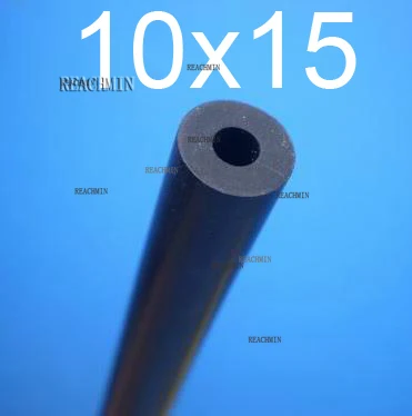 

10mm ID 15mm OD NBR tube,Nitrile butadiene rubber tubing, resistance to Diesel, petrol, lubricating oil resistant hose pipe