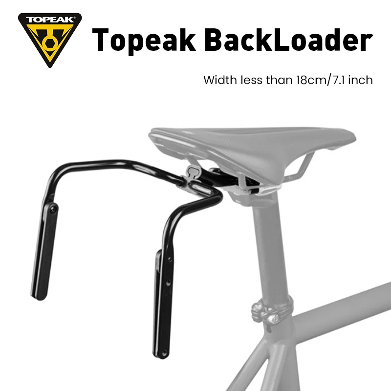 Topeak Bike Saddle Bag Stabilizer Aluminum Tail Bag Support Bicycle Saddle Rail Extension Bracket TBP-BLWB Bike Seat Rack Mount