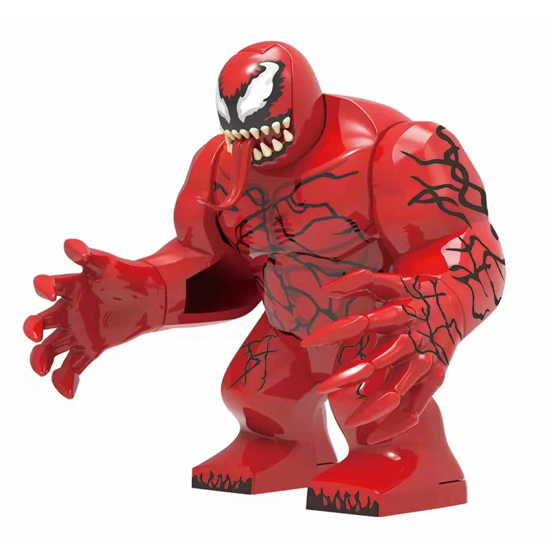 

1pcs Big Size Venom Carnage Heros Building Blocks Bricks Mini Action Figures Series Educational Assembly Toys gifts