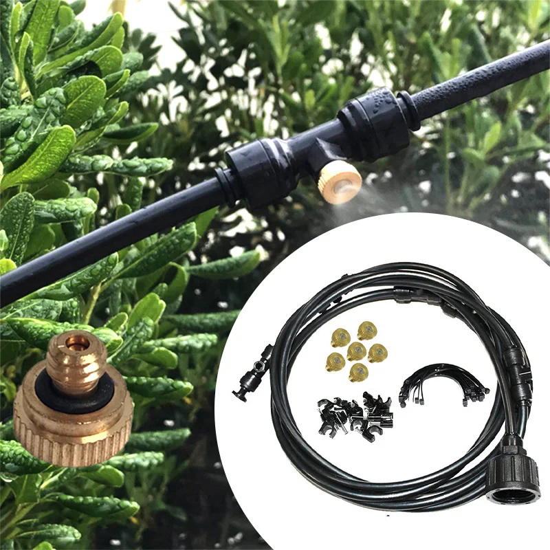 

Система подачи тумана, автоматический распылитель воды, рабочее давление 2-30 бар, для сада и улицы