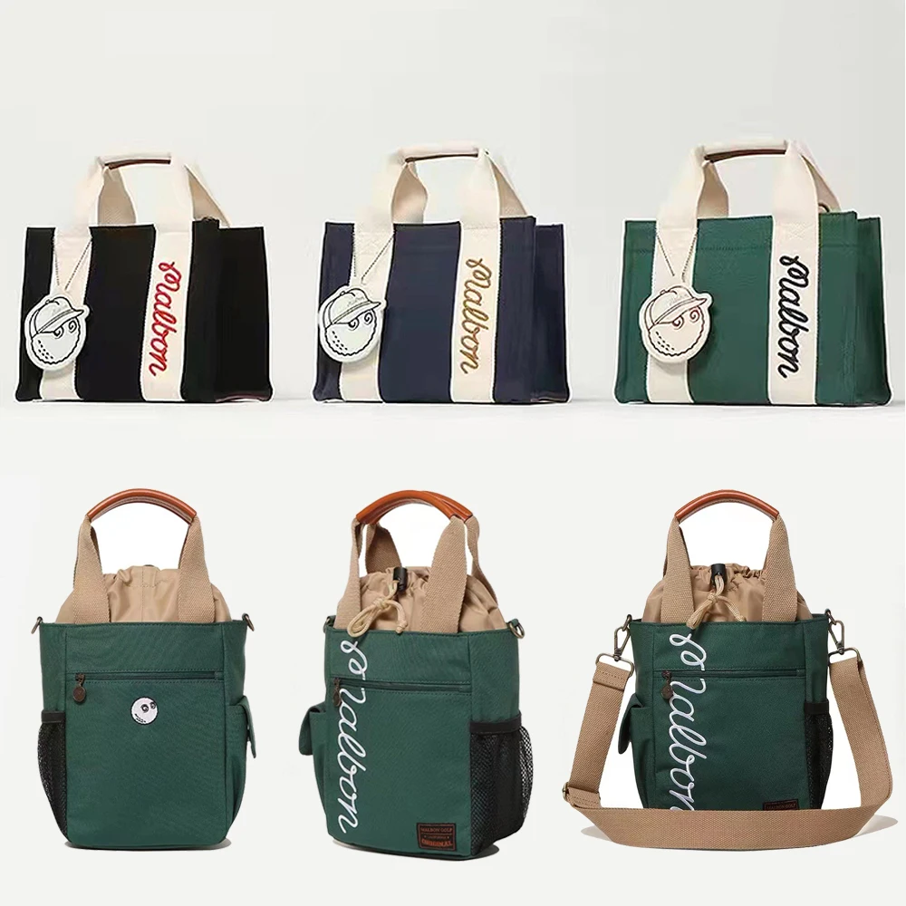 

2022 New Canvas Portable Crossbody brand unisex Golf Bag Portable hand bags storage bag