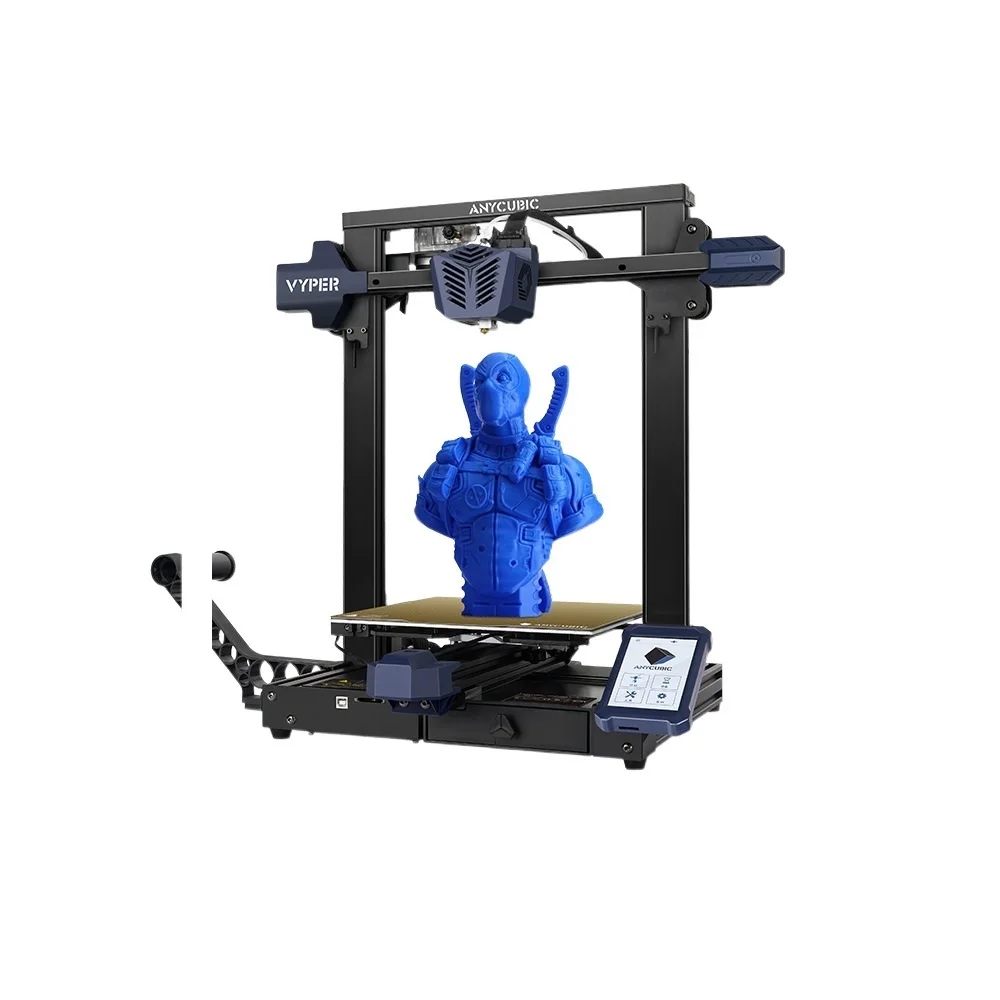

2023 год, 3D-принтеры ANYCUBIC Vyper с автоматическим выравниванием, более точная и бесшумная печать, большой размер печати с FDM 3D 245*245*260 мм