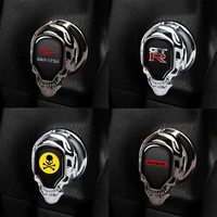 car engine start stop button protection cover sticker interior accessories for abarth 500 595 1100 ducato palio stilo punto 2021