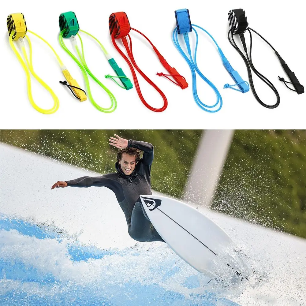 

Outdoor Protection Ankle Strap Swivel Surfing Leg Rope Surfboard Leash Foot Rope Paddle Board Leash Surfing Accessories