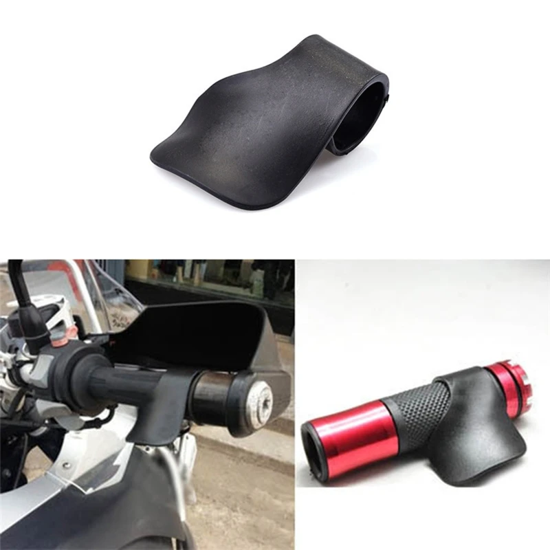 

2Pcs Hot Throttle Grips Motorcycle Scooter Cruise Control Throttle Assist Wrist Cramp Throttle Palm Rest Clip