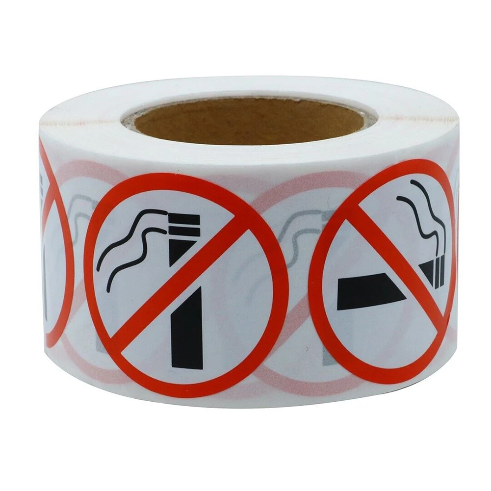

Sticker No Smoking Sign Sticker Adhesive Paper Decal New Arrival No Smoking Sign Sticker Sign Sticker Sticker Warning Stickers