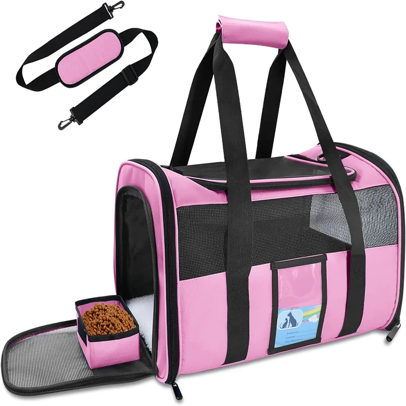 

Pet Carrier Airline Approved Cat Carriers for Medium Cats Small Cats Soft Dog Carriers for Small Dogs Medium Dogs Pet Carrier