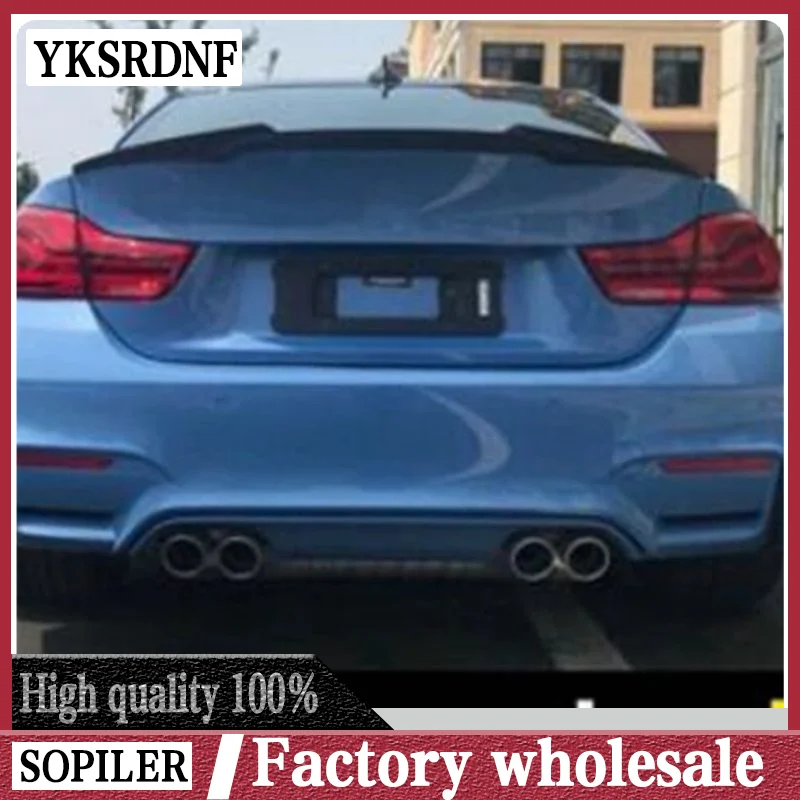 Спойлер для BMW F36 из углеродного волокна и черного цвета 4 серии дверь Gran Coupe M4