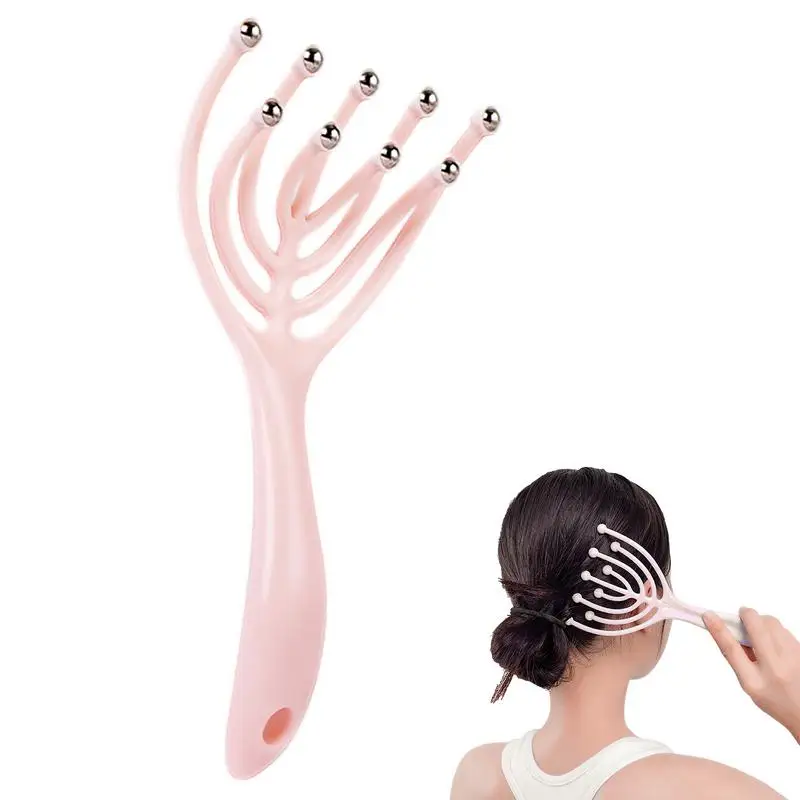 

9-Claw Scalp Massager For Hair Growth Portable Head Massager Deep Relaxation & Stress Reduction Suitable For Home Office Gift