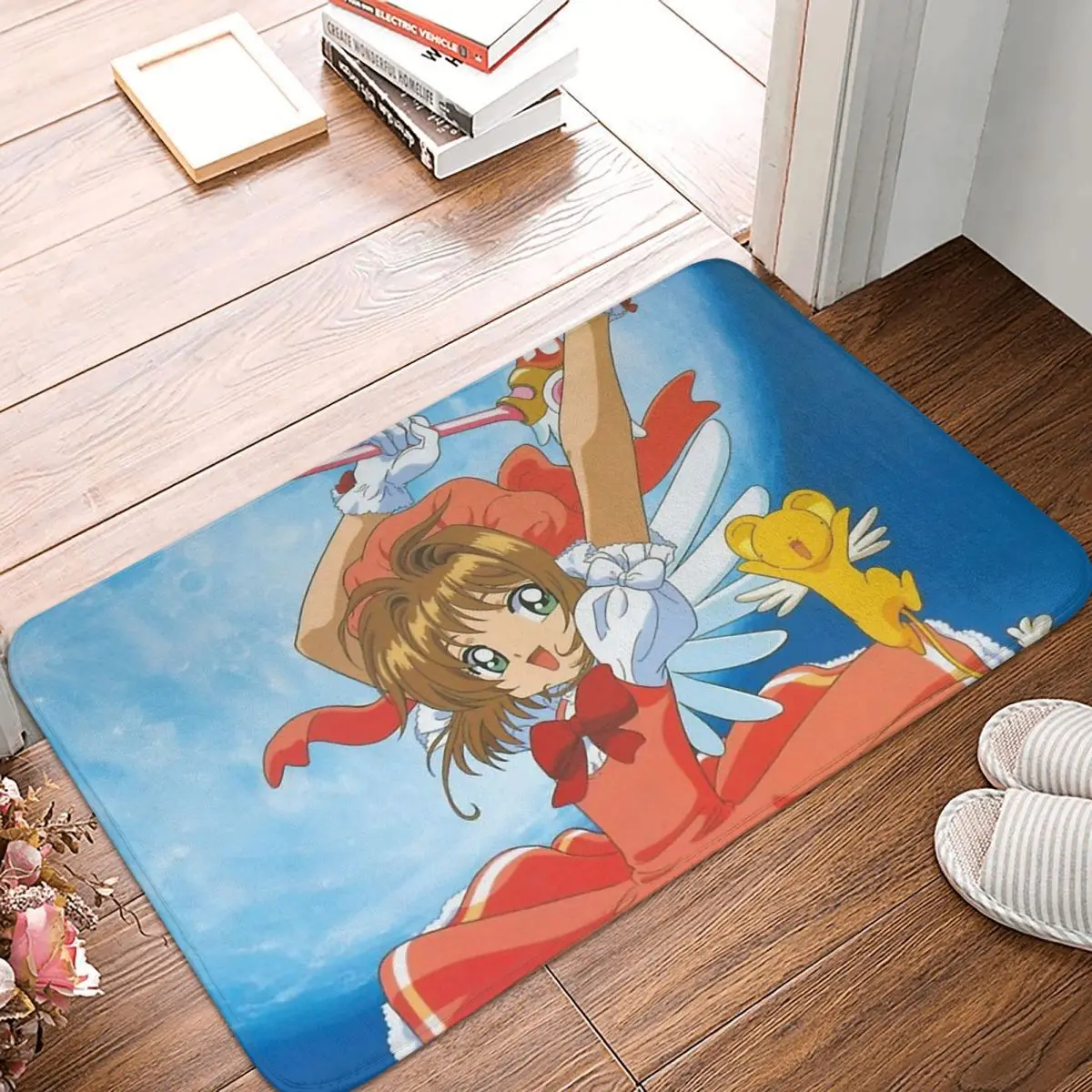 

Нескользящий коврик Cardcaptor Sakura, коврик для гостиной, красивый напольный ковер для девушек, домашний декоративный коврик
