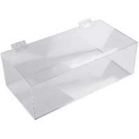 nonporous acrylic clear tissue box disposable mask storage box gloves dustproof organize box