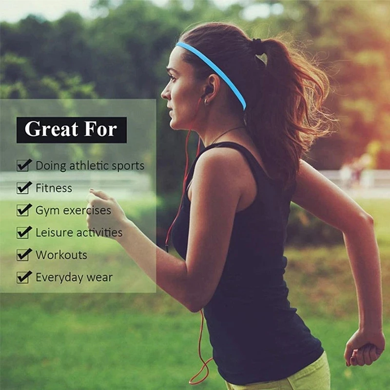 

Ультратонкая поглощающая пот головная повязка для езды на велосипеде для мужчин женщин мужчин спорта быстросохнущая повязка на голову для ...