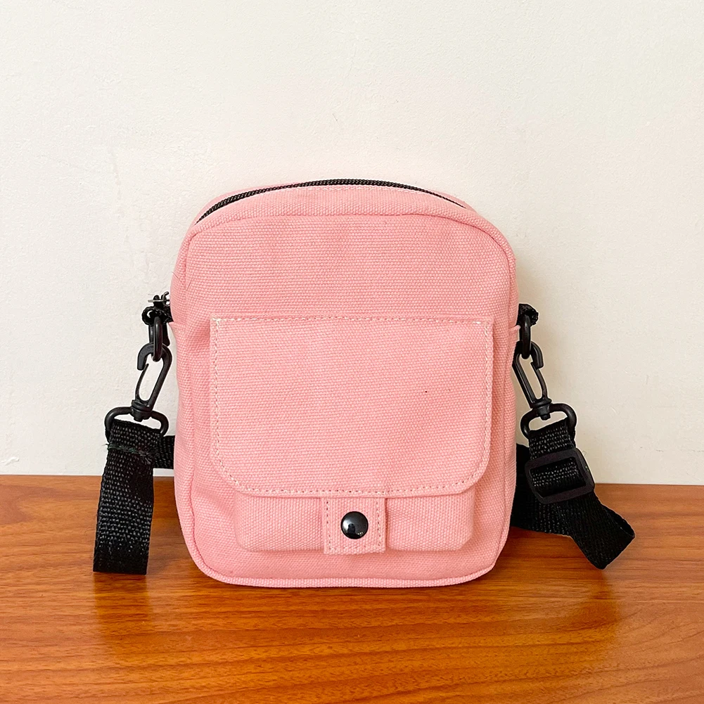 

Retro Women Shoulder Bags Solid Color Eco-Friendly Handbags Leisure Ladies Girls Canvas Tote Daily Traveling Commuter Bag