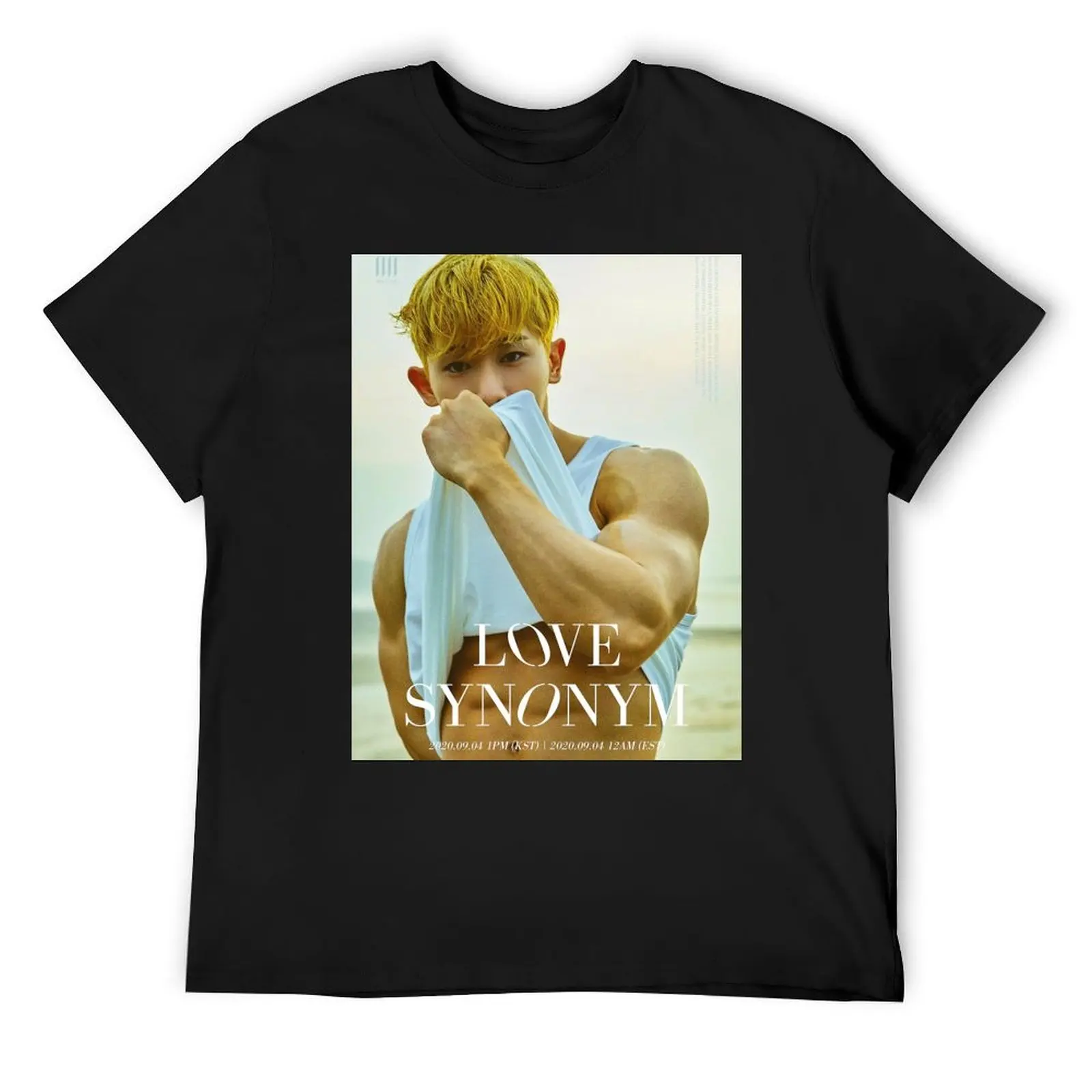 Футболка WONHO OPEN MIND футболка с рисунком мужские футболки для больших и высоких