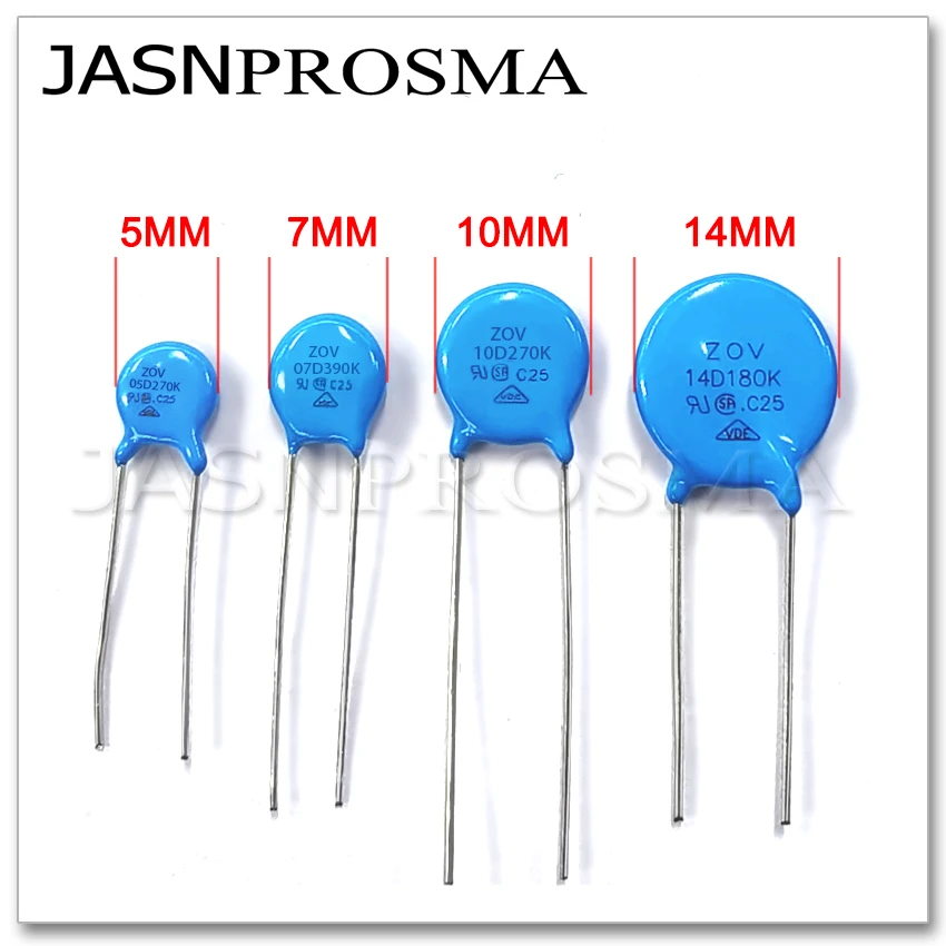 Варистор JASNPROSMA 20D151K 20D331K 20D391K 250 шт. 150 в 330 390 151 331 391 | Электроника