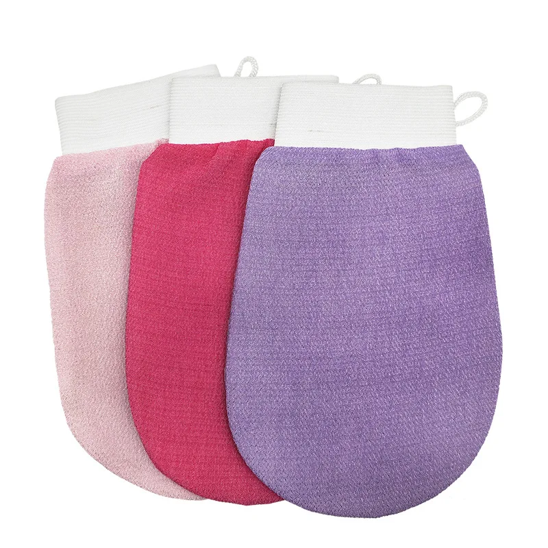 

2pcs Bath Towel Morocco Single Layer Bath Coarse Sand Bath Towel plus-Sized Exfoliating Bath Sponge New Bath Gloves