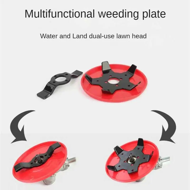 

Lawn Mower Weeding Pan Mower Lawn Mower Weeder Paddy Field Dry Land Paddy Field Multi-functional Blade Weeding Accessories