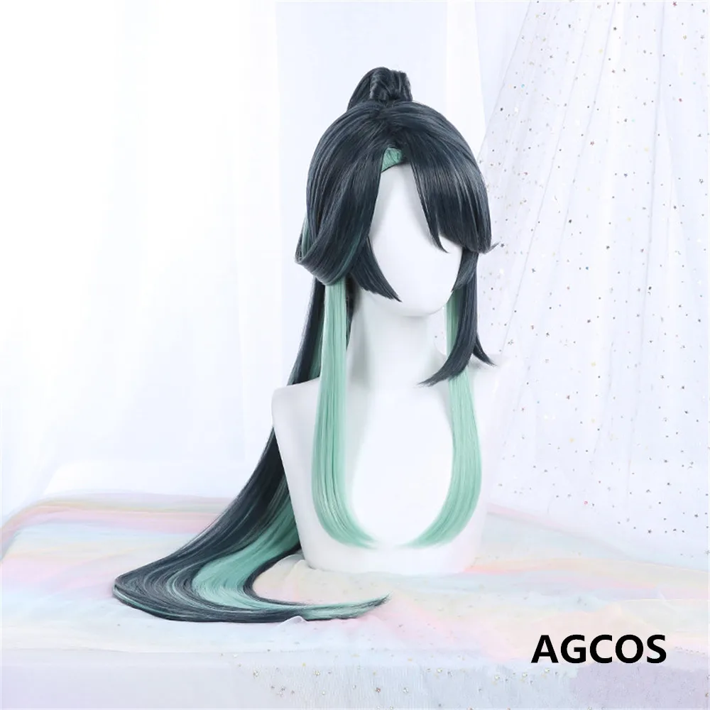 

Парик для косплея AGCOS Game Genshin Impact Cloud Retainer, женский парик для косплея, парики для косплея на Рождество