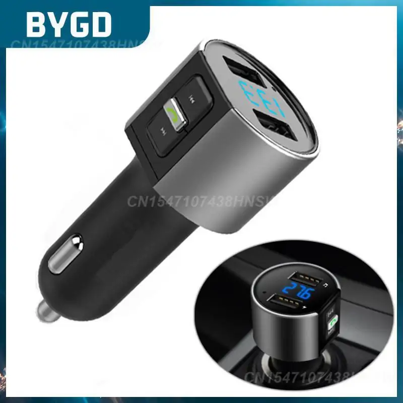 

Car-Styling C26S Car Bluetooth Speakerphone MP3 Bluetooth Player Dual USB for Cellphones Hands-free Car Kit Adapter