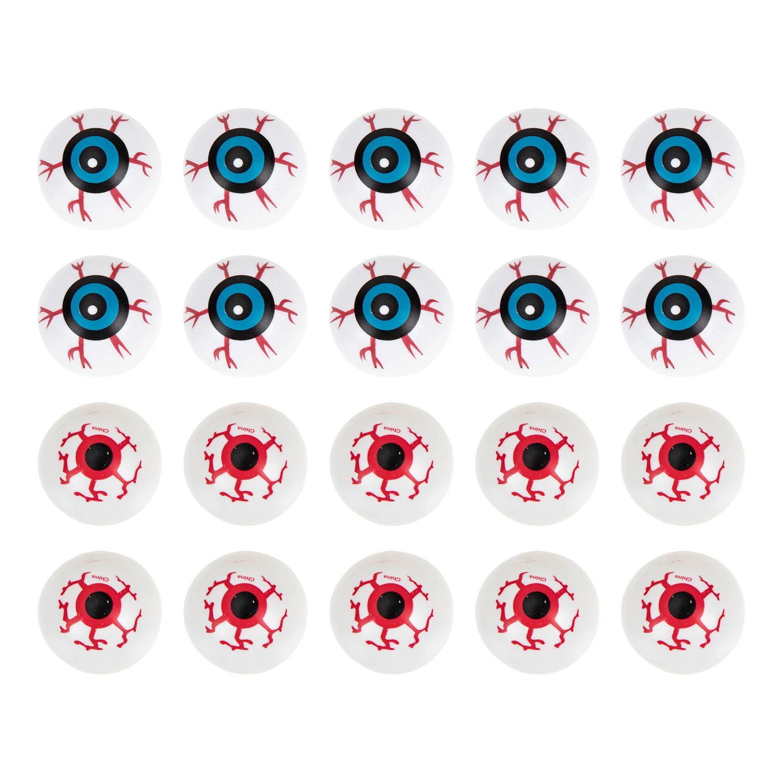 

20 Pcs Bounce Toy Bouncing Eyeball Eyeballs Crafts Eyeballs Scary Realistic Scary Eyeballs Eyeballs Drinks