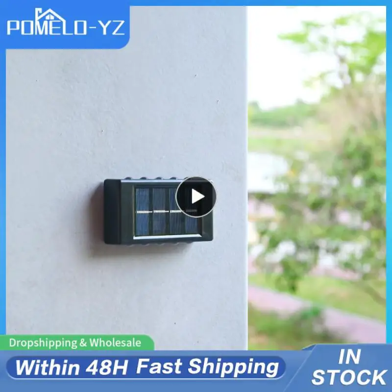 

Led Solar Wall Light Outdoor Outside Sunlights Garden Lights Balcony Yard Street Decor Led Wall Lamp 2023 Wholesale Waterproof