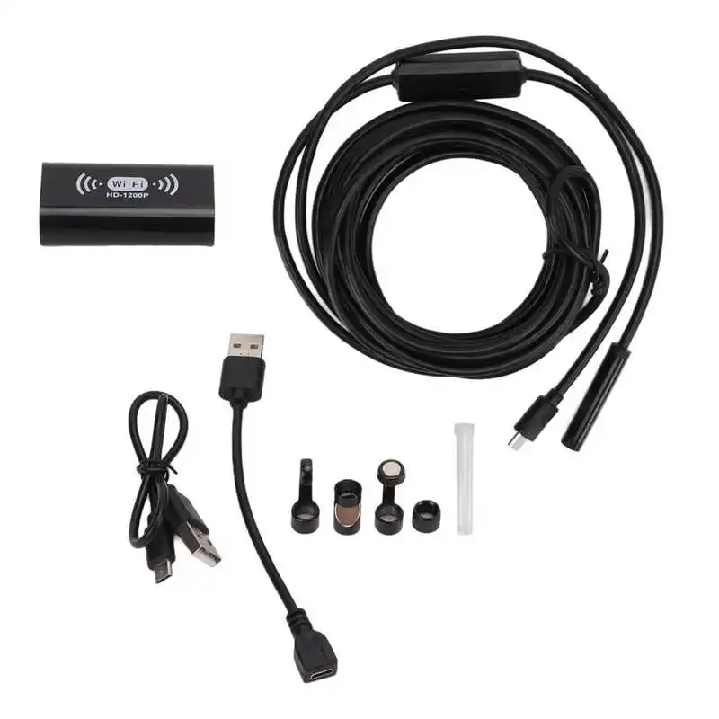

Industrial Endoscope HD Snake Camera 800mAh Battery Adjustable Light for Sewer Drain Pipeline