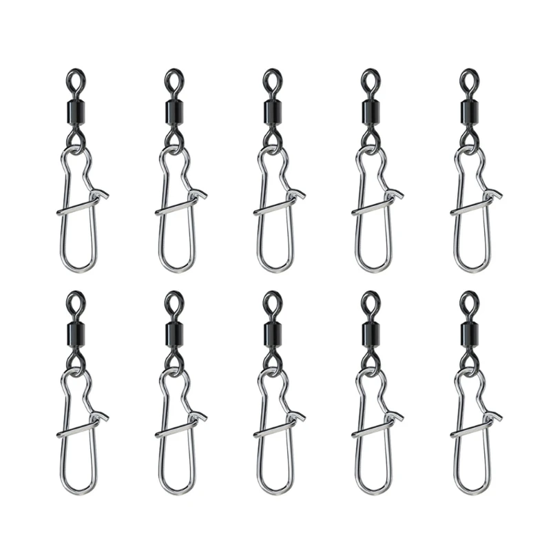 Y1UB 10 шт. высокопрочные рыболовные вертлюжки с шариками и подшипниками простые в