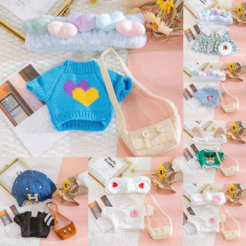 

30cm Animal Duck Doll Clothes Plush Toys Dolls Accessories Clothing Hair Band Mini Plush Toys stuffed animals Clothes