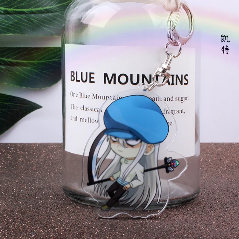 HUNTER x Аниме Killua Zoldyck Kurapika ключ двухсторонний брелок прозрачный держатель для