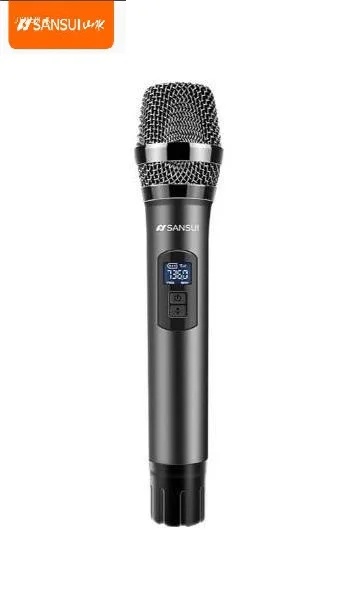 

Sansui universal wireless microphone receiver FM stage professional household KTV dedicated national karaoke microphone
