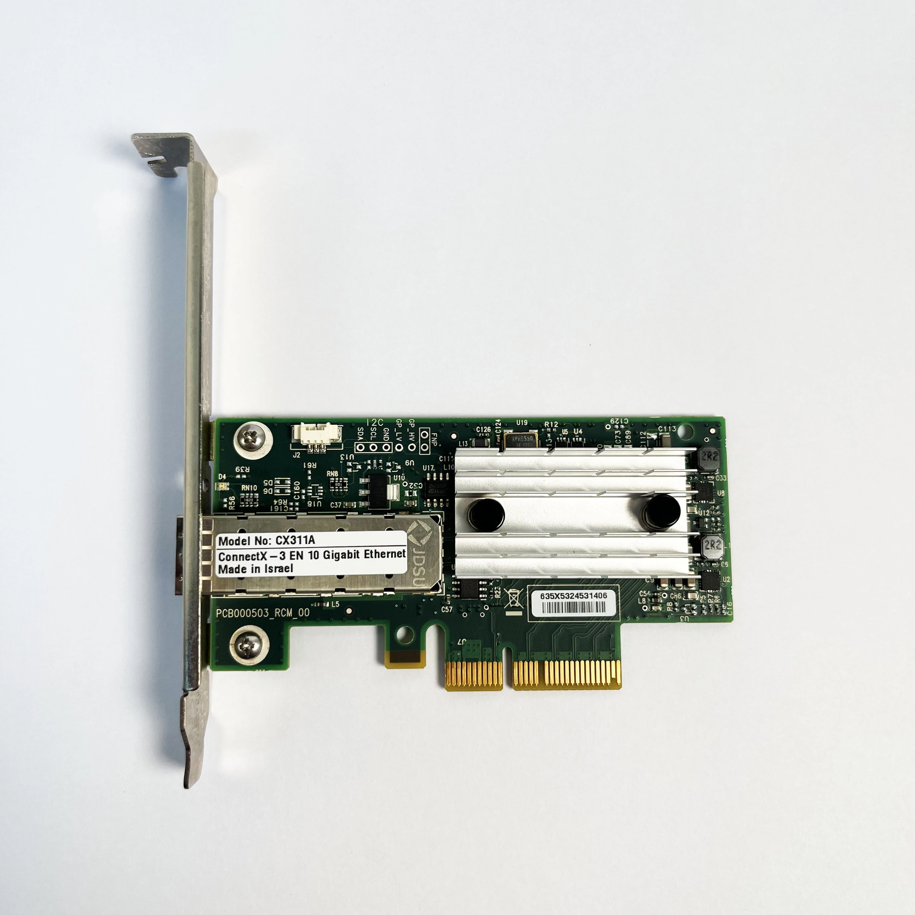 

MCX311A-XCAT Mellanox ConnectX-3 CX311A EN 10G Ethernet 10GbE SFP + PCIe NIC сетевой адаптер высокий профиль