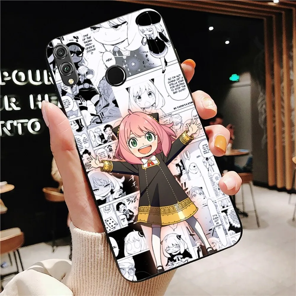 Милый чехол для телефона SPY FAMILY Anya Huawei Honor 10 Lite 9 20 7A 9X 30 50 60 70 Pro Plus мягкий