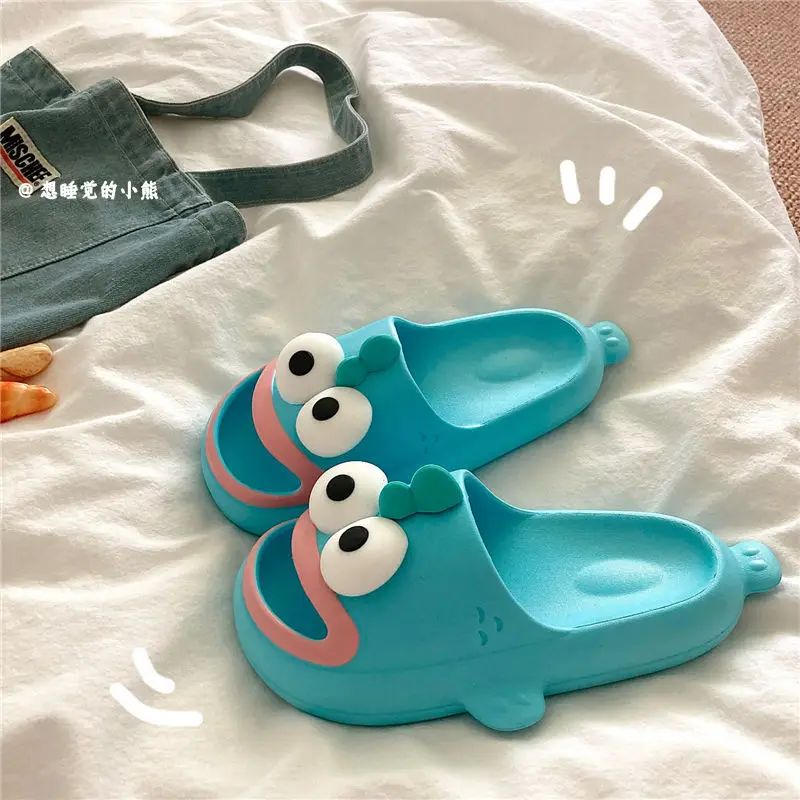 Sanrio Hangyodon тапочки для уличной одежды нескользящая домашняя обувь на толстой