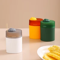 toothpick holder vertical toothpick box container plastic home modern dining table toothpick storage box toothpick dispenser
