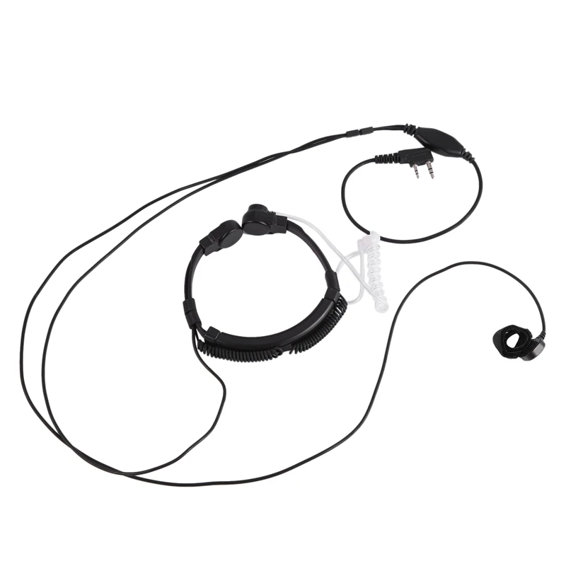 

Extendable PTT Throat Microphone Mic Earpiece Headset For Baofeng CB Radio Walkie Talkie UV-5R 8W UV-5RE UV-B5 GT-3