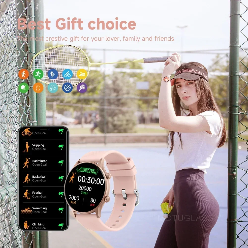 Фитнес-умные часы с монитором сердечного ритма ЭКГ водонепроницаемый дизайн