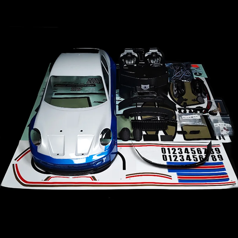 Фото KKPIT-BODY-1/7 Предварительно вырезанный корпус PC2.0 Dakar Окрашенный комплект корпуса XNR: KRL-CS081 №1