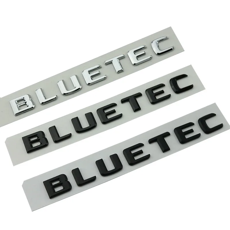 

3d Chrome Car Letters For Mercedes ML 350 BLUETEC Emblem Logo W166 GLK 250 W222 G23 C220 W205 E200 Trunk Stickers Accessories