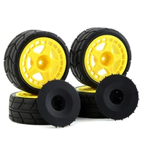 rc rally car plastic wheel rim rubber tires for 110 model car hpi tamiya kyosho wrc claw 43 ken block fiesta xv01 tt02