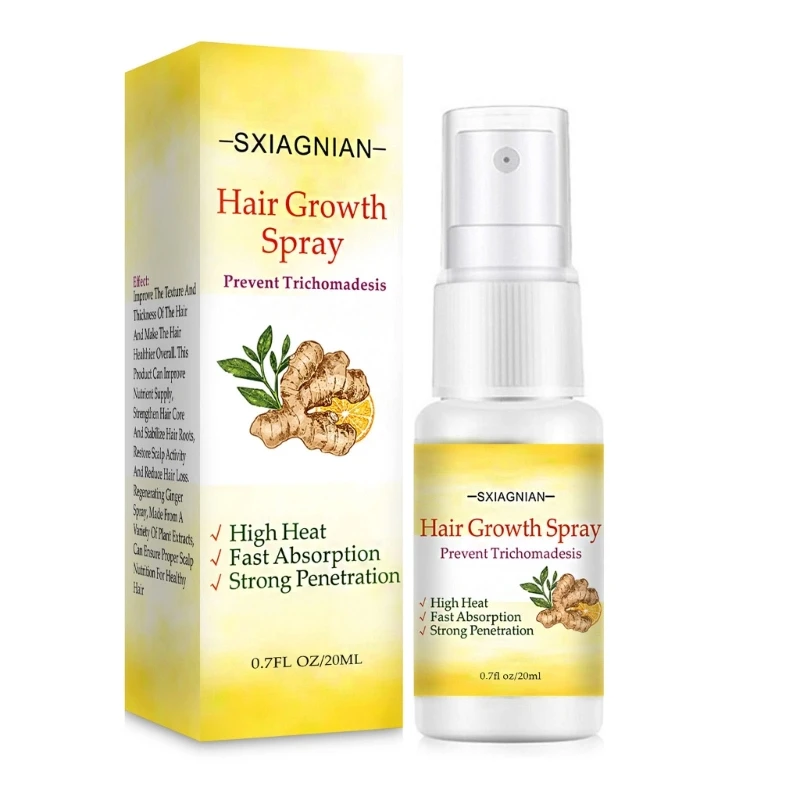 

Hair Ginger Essential Oil Stop Hair Loss Thinning Treatments Growth Oil