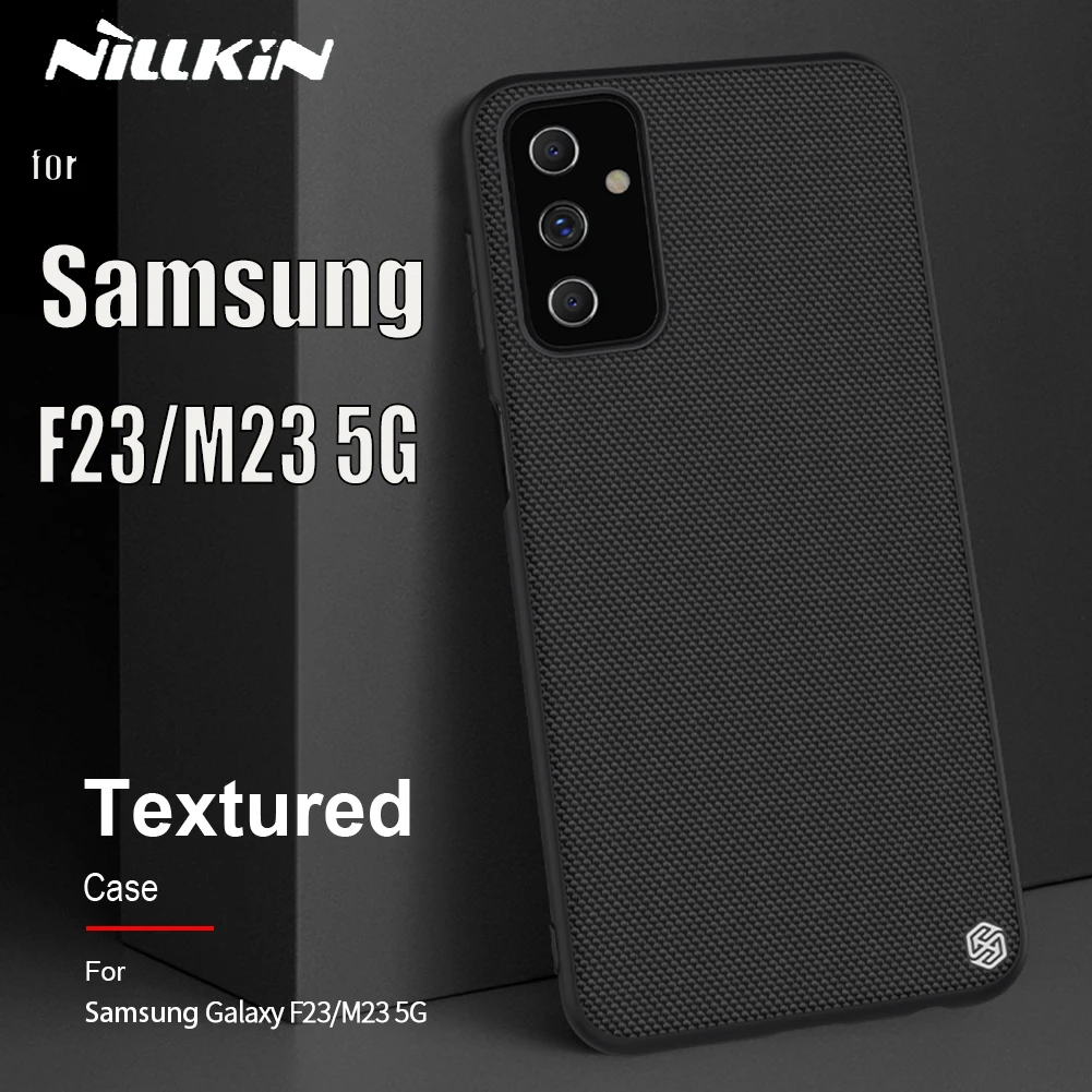

Чехол Nillkin для Samsung Galaxy F23/M23 5G, чехол NILKIN из текстурированного нейлонового волокна, мягкий ТПУ, жесткая панель, задняя крышка для Samsung F23 M23