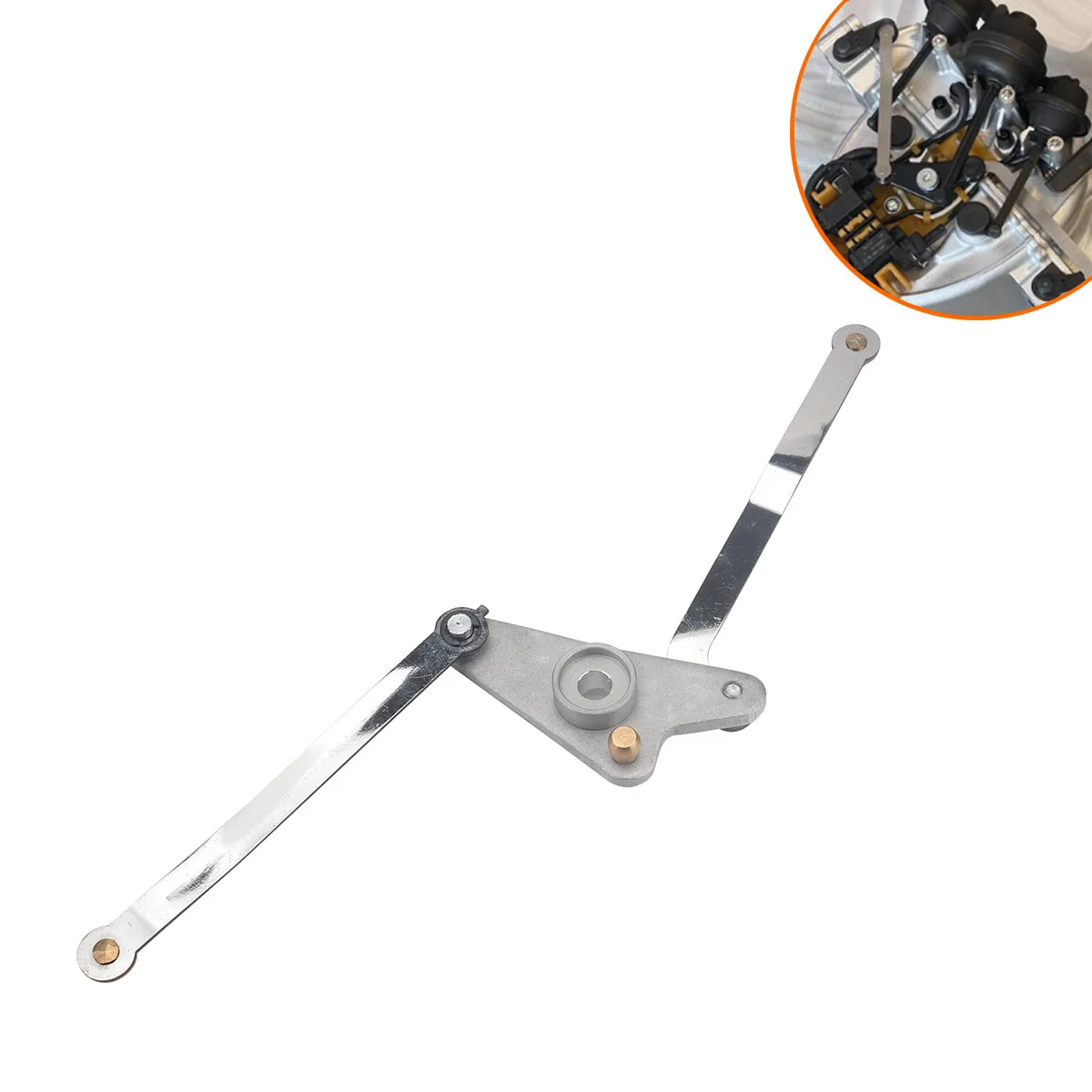 

Intake Manifold Air Flap Runner Lever Repair Kit For Mercedes Benz M272 V6 M273 V8 Intake rocker arm connecting rod