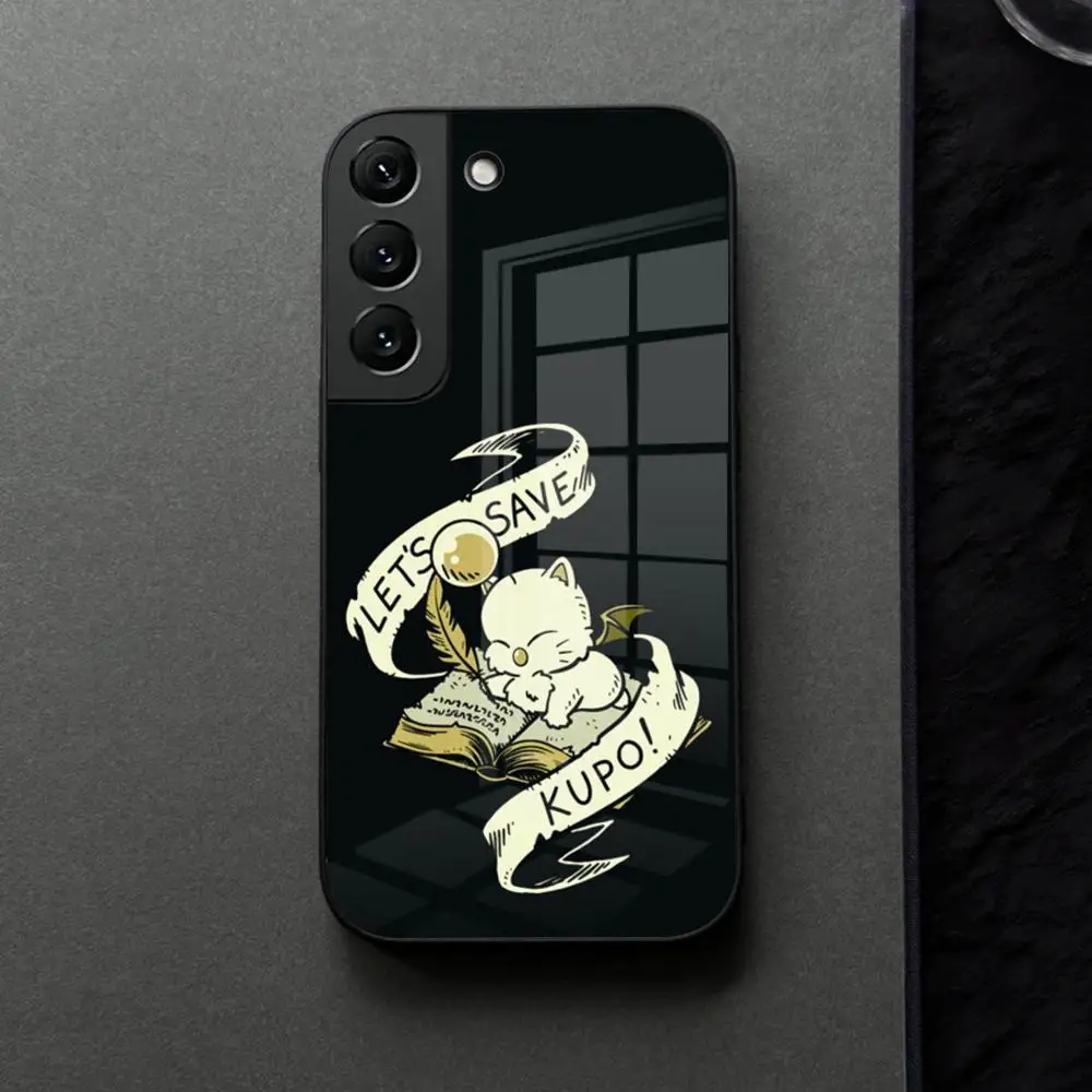 Фото Чехол для телефона M-Moogle Final Fantasy, стекло для Samsung Galaxy S21 S25 S22 S20 S24 S23 Ultra Fe Plus A16 A34 A54 A24 Coque №4