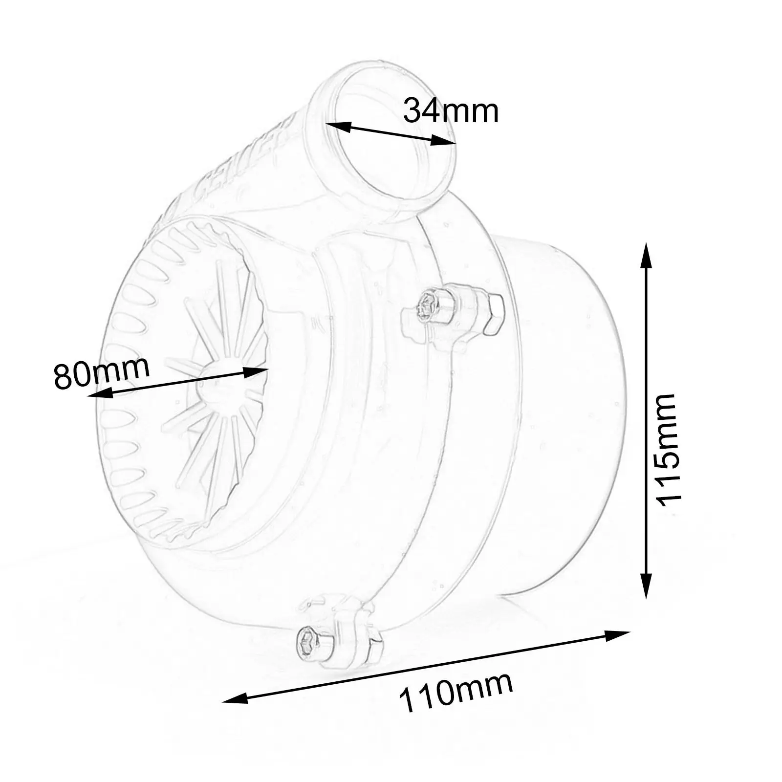 Турбогенератор звуковых эффектов аналоговый звуковой симулятор Bov выдувной