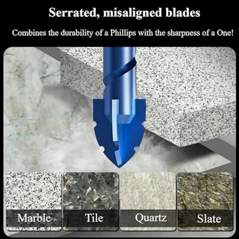 Эксцентриковое сверло высокой твердости прецизионное сверление 6/8/10/12/14 мм