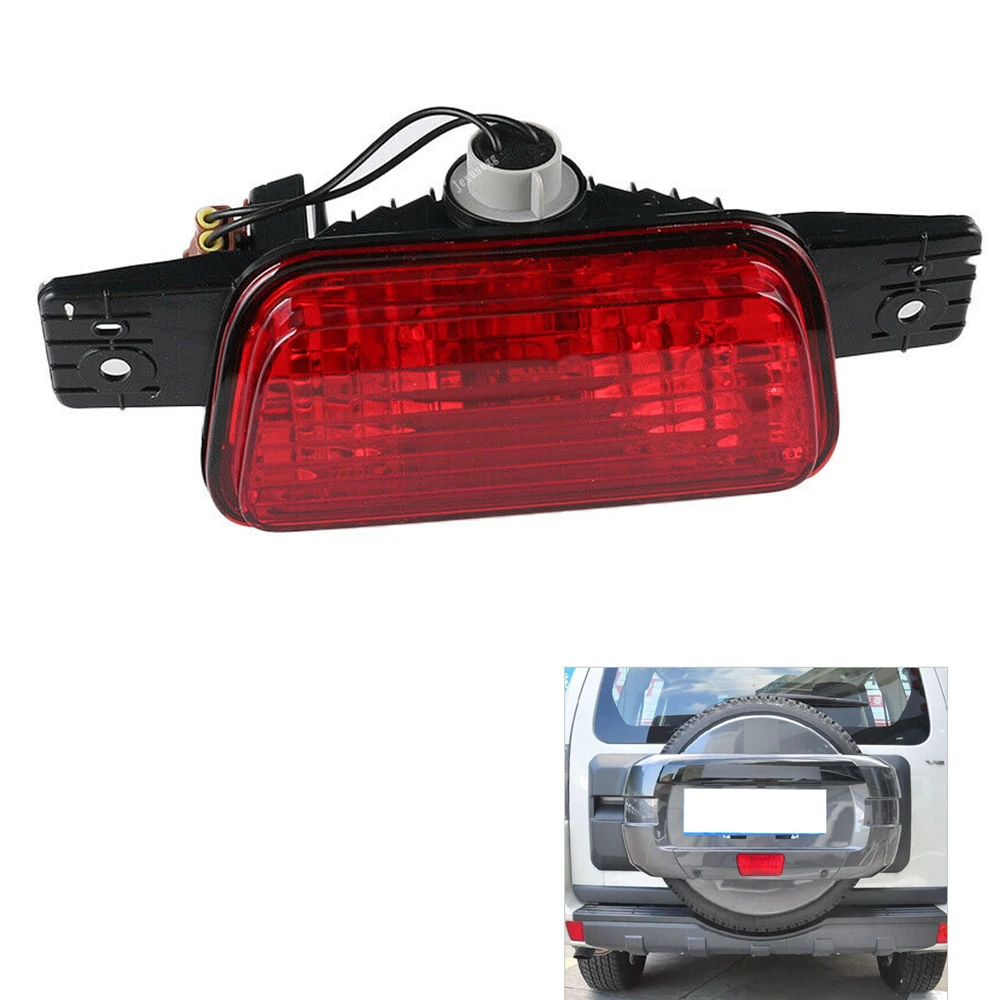 

Rear Spare Tire Cover Fog Light For Mitsubishi Pajero Montero V87 V93 V97 Tail Gate Bumper Signal Indicator License Plate Lamp