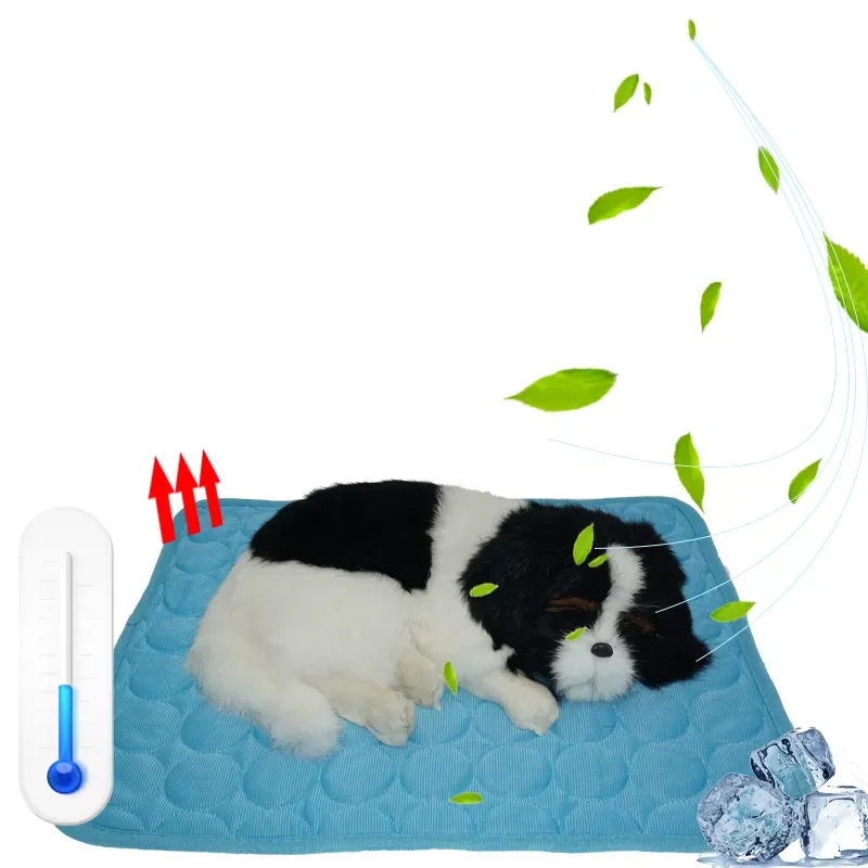 

Summer Pet Cooling Mats Blanket Pet Dog Bed Sofa Portable Cooling Mat Pad Sleeping Cooler Mats For Dogs Cats Pet Ice Silk Mat