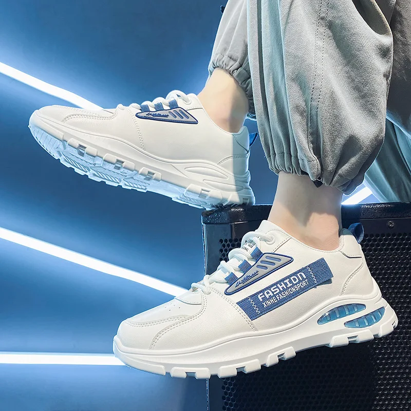 

Sneakers Men Casual Shoes Lightweight Platform Men Footwear Trainers Spring Flats Shoes Thick Sole Walking Man Zapatillas Hombre