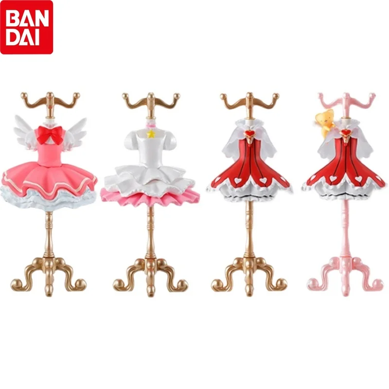 

Genuine Bandai Gashapon Anime Card Captor Sakura Small Model Jewelry Storage Collect Ornaments Action Figure Collection Toy